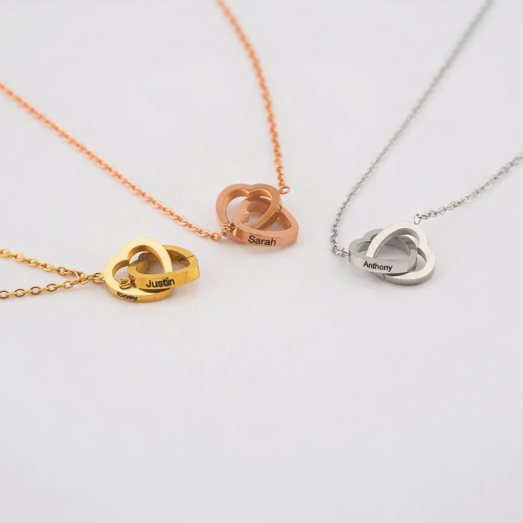 Cœurs Unis – Ourson avec Rose Éternelle