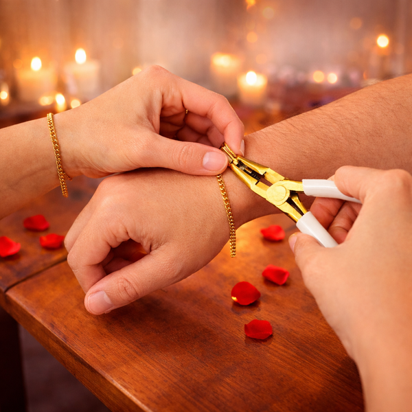 Lien Éternel – Bracelet permanent pour couple