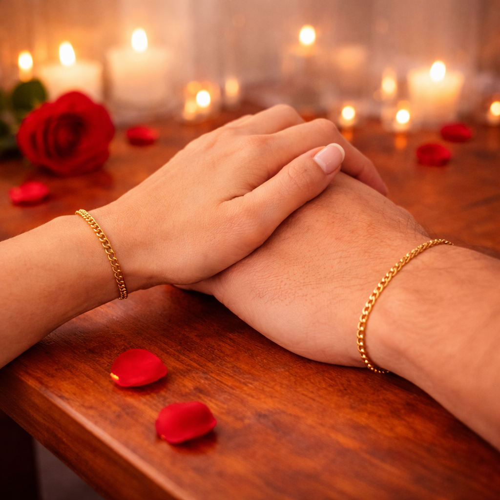 Lien Éternel – Bracelet permanent pour couple