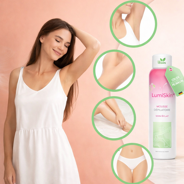 LumiSkin – Mousse dépilatoire