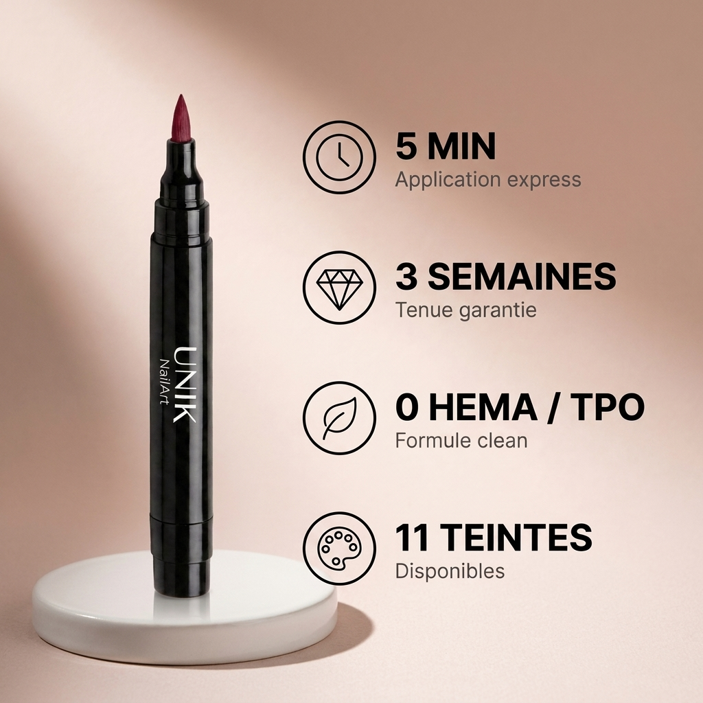 Stylo vernis Semi-permanant
